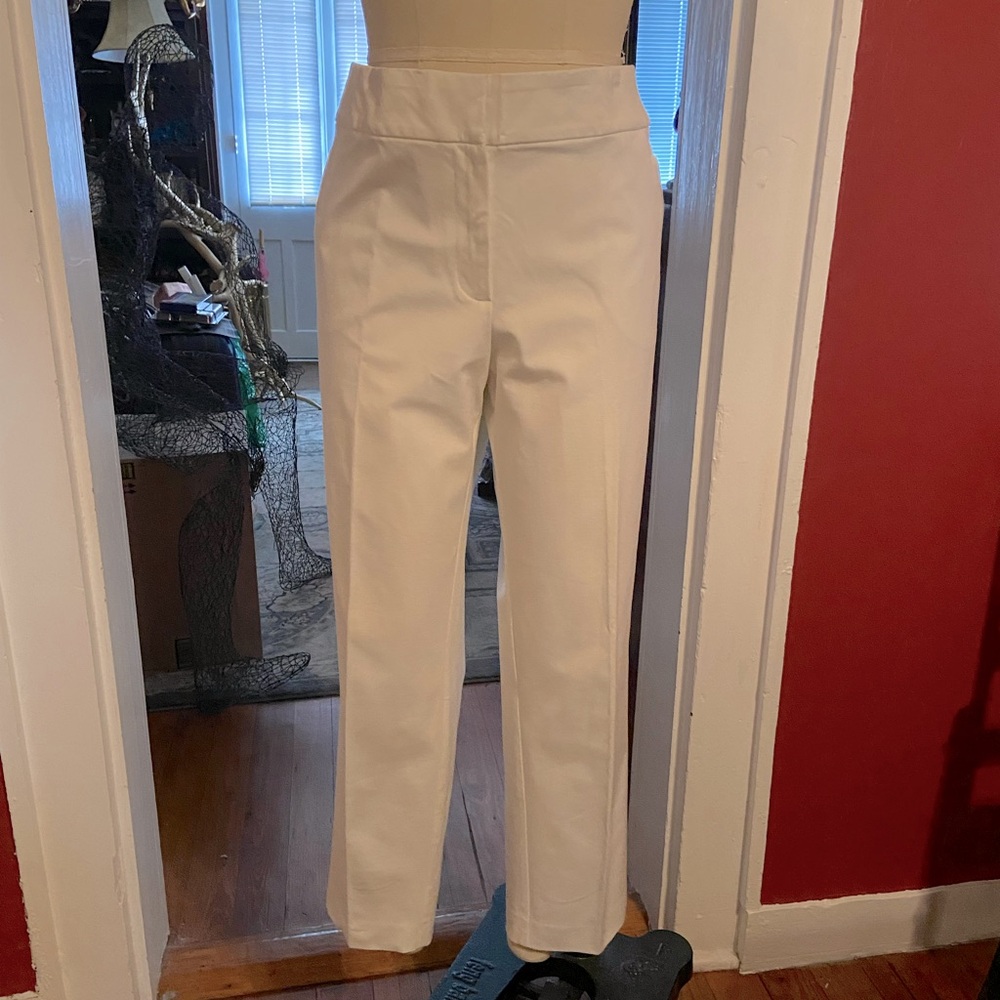 Charters Club Chic White Trousers classic fit size 16
